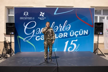 Şəkidə Səyyar Gənclər Xidməti layihəsinin açılışı olub