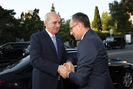 Numan Kurtulmuş TÜRKPA Beynəlxalq Katibliyini ziyarət edib