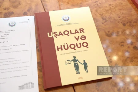 Prezident Kitabxanasında Uşaqlar və hüquq kitabının təqdimatı keçirilib