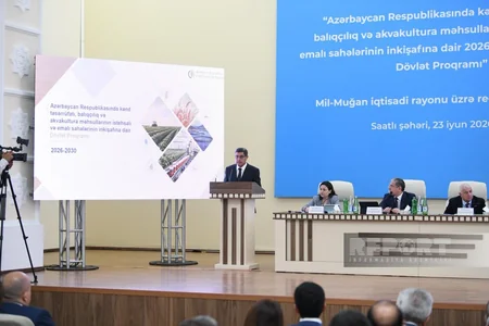 Saatlıda aqrar sahədə yeni Dövlət Proqramı ilə bağlı regional müşavirə keçirilib