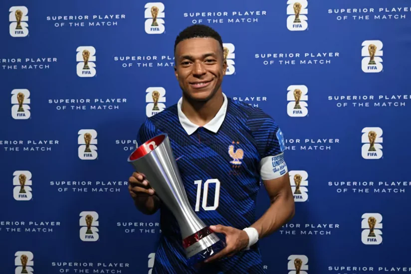 Kilan Mbappe Fransa - İraq matçının ən yaxşı futbolçusu olub
