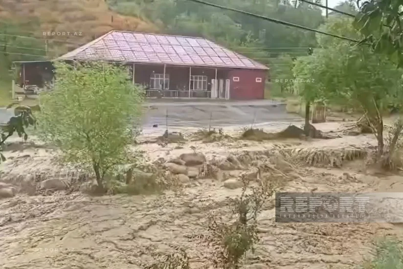 Naxçıvanın bəzi çaylarından sel keçir