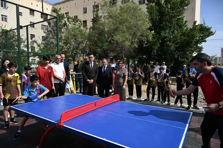 Hacıqabul, Şirvan, Masallı, Cəlilabad, Biləsuvar, Salyanda idman zonaları istifadəyə verilib