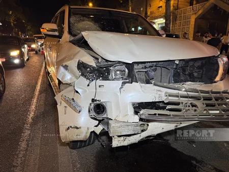 Gəncədə avtomobillə motosiklet toqquşub, ölən var