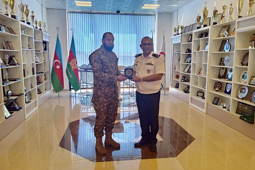 Pakistan MMU-nun nümayəndə heyəti Azərbaycan HDQ-ni ziyarət edib