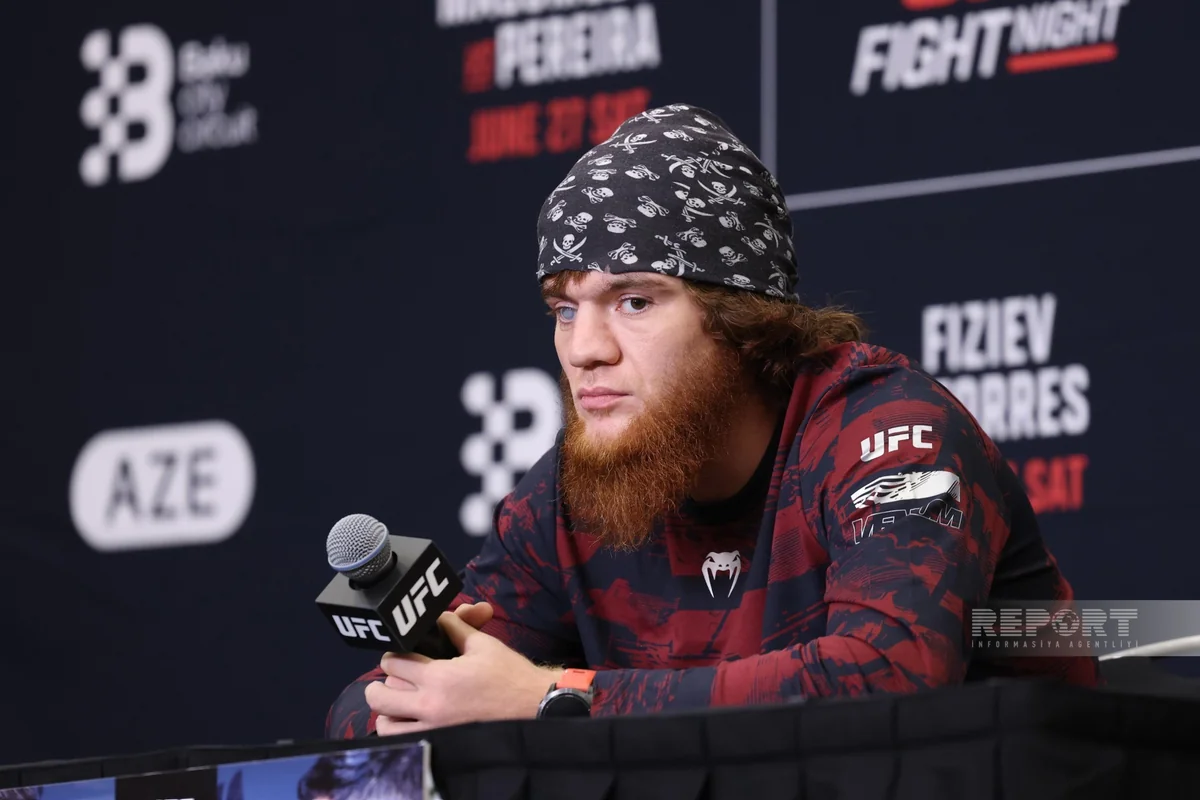 MMA idmançısı Şarabutdin Maqomedov: Bakıda möhtəşəm döyüş göstərmək istəyirəm