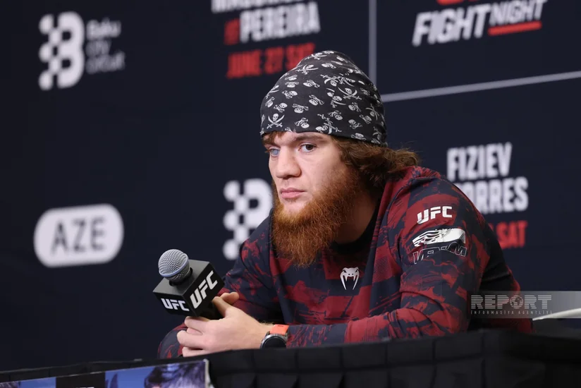 MMA idmançısı Şarabutdin Maqomedov: Bakıda möhtəşəm döyüş göstərmək istəyirəm