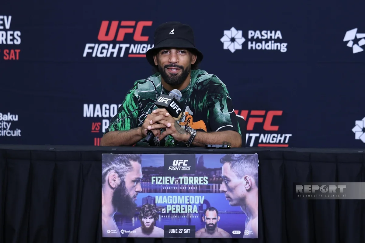 Amerikalı MMA idmançısı Çarlz Conson: Bakıda azarkeşlər tərəfindən qarşılanmağım möhtəşəm idi