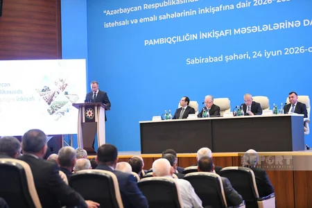 Sabirabadda pambıqçılığın inkişafına həsr olunmuş regional müşavirə keçirilib