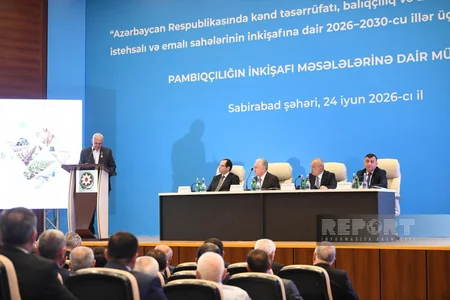 Sabirabadda pambıqçılığın inkişafına həsr olunmuş regional müşavirə keçirilib