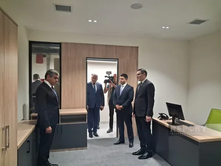 Neftçalada DOST filialının açılışı olub