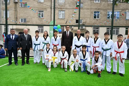 Hacıqabul, Şirvan, Masallı, Cəlilabad, Biləsuvar, Salyanda idman zonaları istifadəyə verilib