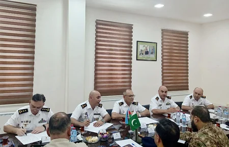 Pakistan MMU-nun nümayəndə heyəti Azərbaycan HDQ-ni ziyarət edib