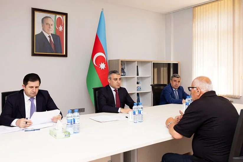 Vüsal Nəsirli Zaqatalada vətəndaşları qəbul edib