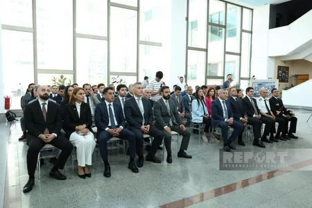 Bakı Dəniz Vağzalında Azərbaycan dənizçilərinin peşə bayramı münasibətilə tədbir keçirilib