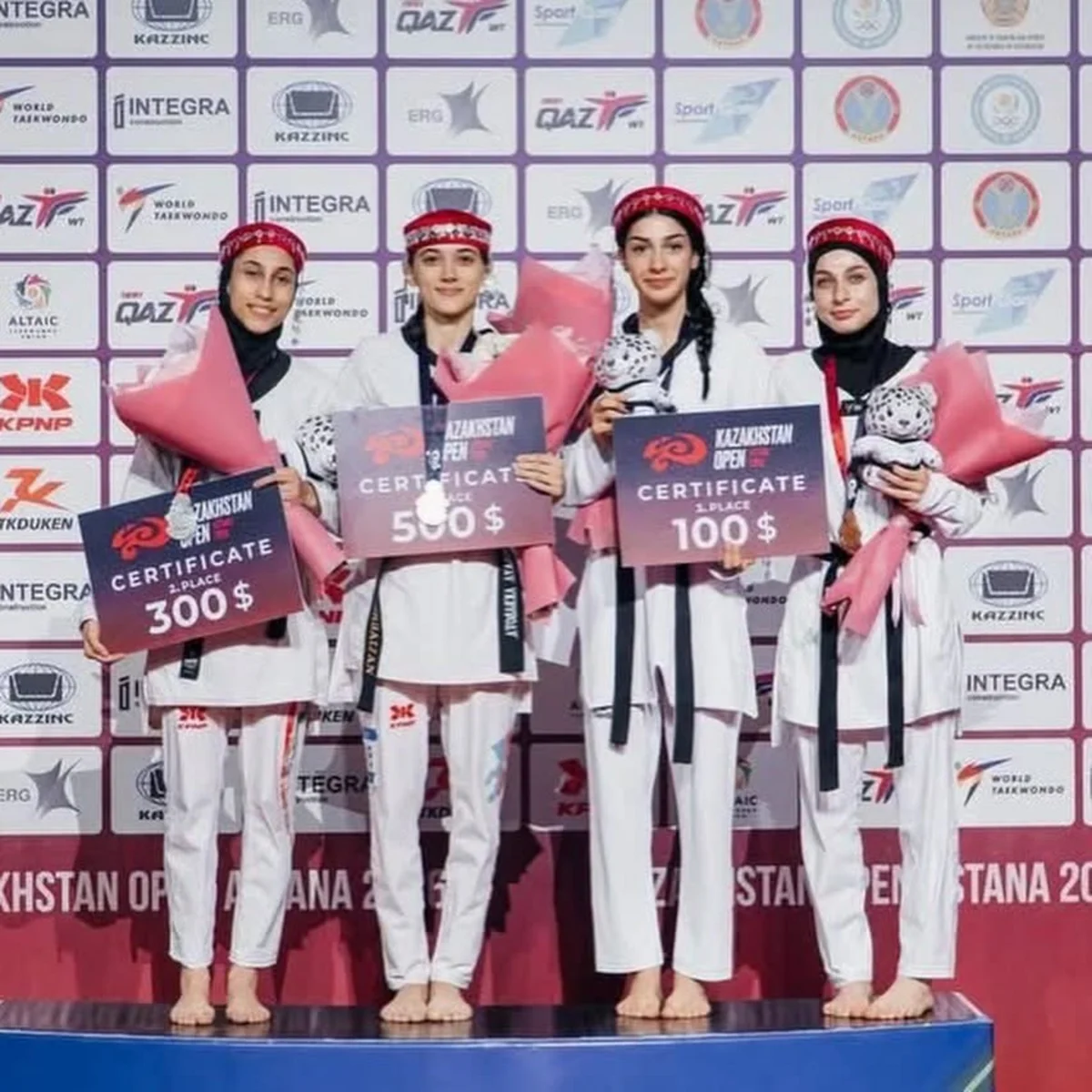 Azerbaijani taekwondo athlete wins gold at tournament in Kazakhstan