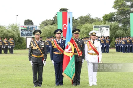 Heydər Əliyev adına Hərbi İnstitutda buraxılış mərasimi keçirilib