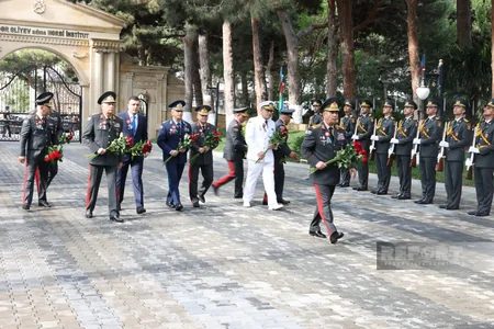 Heydər Əliyev adına Hərbi İnstitutda buraxılış mərasimi keçirilib