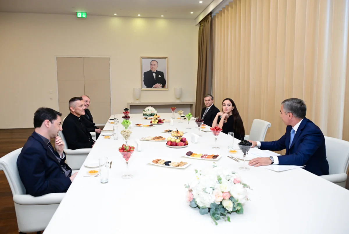 Leyla Aliyeva meets with Head of Vatican Apostolic Library and Apostolic Archive
