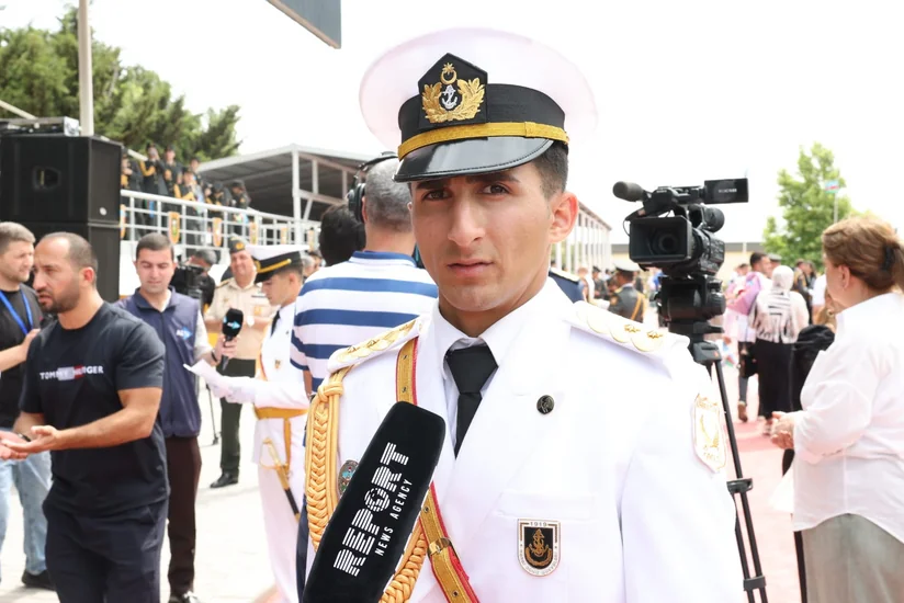 Məzun: Xidmət müddətimdə vətənə layiqli zabit olmağa çalışacağam