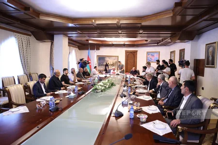 Dini konfessiyaların rəhbərləri Aşura günü ilə bağlı qanvermə aksiyasında iştirak ediblər
