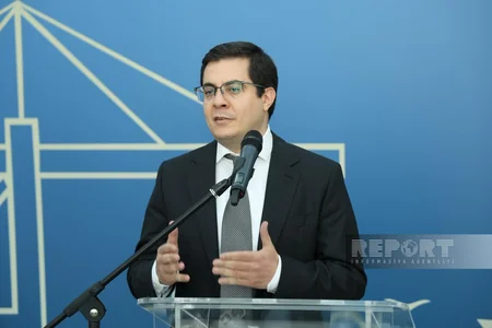 Bakı Dəniz Vağzalında Azərbaycan dənizçilərinin peşə bayramı münasibətilə tədbir keçirilib