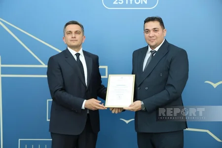 Bakı Dəniz Vağzalında Azərbaycan dənizçilərinin peşə bayramı münasibətilə tədbir keçirilib