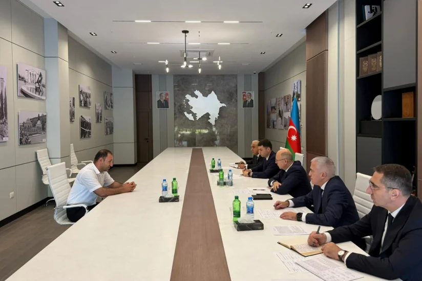 Pərviz Şahbazov Ağdamda vətəndaşları qəbul edib