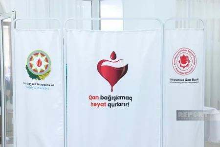 Aşura günü ilə əlaqədar Təzəpir məscidində qanvermə aksiyası keçirilir