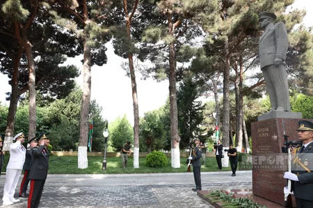 Heydər Əliyev adına Hərbi İnstitutda buraxılış mərasimi keçirilib