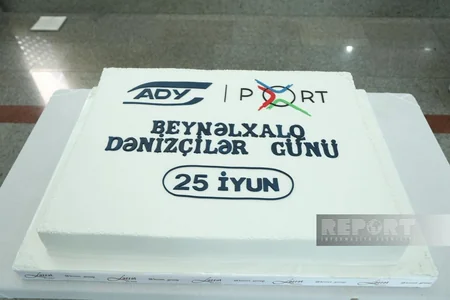 Bakı Dəniz Vağzalında Azərbaycan dənizçilərinin peşə bayramı münasibətilə tədbir keçirilib