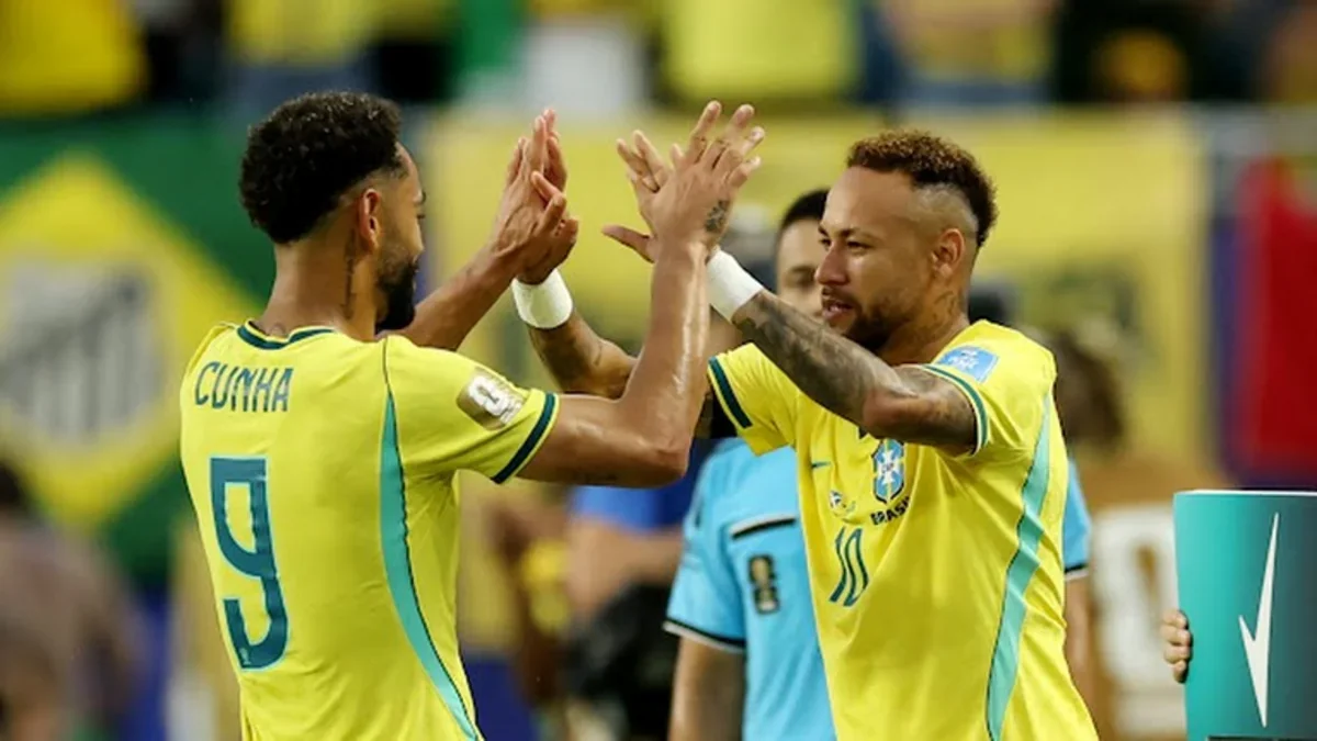 Neymar 4 dünya çempionatında oynayan dördüncü braziliyalı futbolçu olub