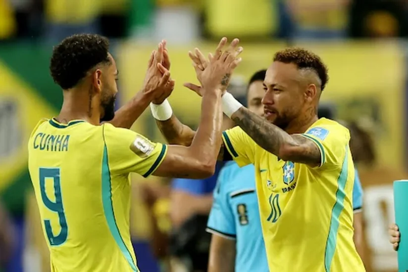 Neymar 4 dünya çempionatında oynayan dördüncü braziliyalı futbolçu olub