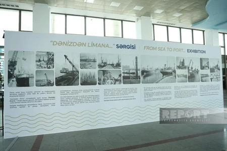 Bakı Dəniz Vağzalında Azərbaycan dənizçilərinin peşə bayramı münasibətilə tədbir keçirilib