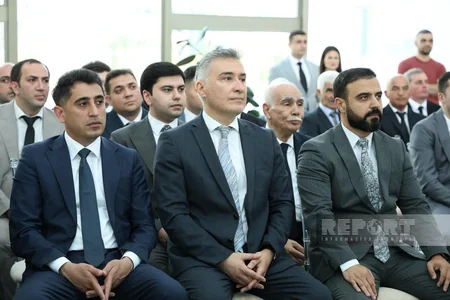 Bakı Dəniz Vağzalında Azərbaycan dənizçilərinin peşə bayramı münasibətilə tədbir keçirilib