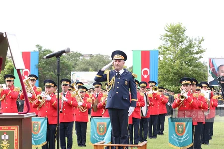 Heydər Əliyev adına Hərbi İnstitutda buraxılış mərasimi keçirilib