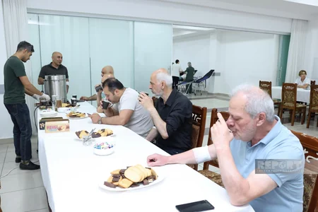 Aşura günü ilə əlaqədar Təzəpir məscidində qanvermə aksiyası keçirilir