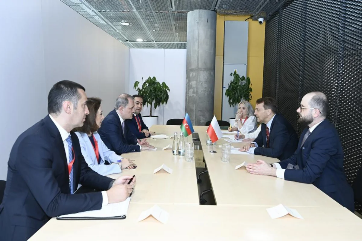 Azerbaijani, Polish FMs discuss South Caucasus, Ukraine