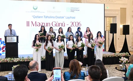 Qızların təhsilinə dəstək layihəsinin II Məzun Günü keçirilib