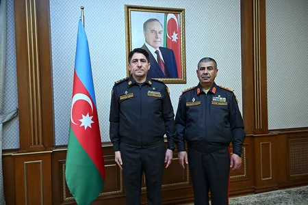 Müdafiə Nazirliyinin hərbçilərinə ali hərbi rütbələr təqdim edilib