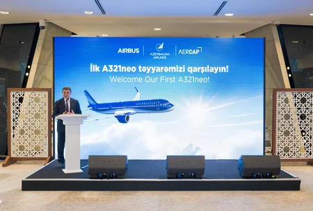 AZAL expands fleet with addition of its first next-generation Airbus A321neo