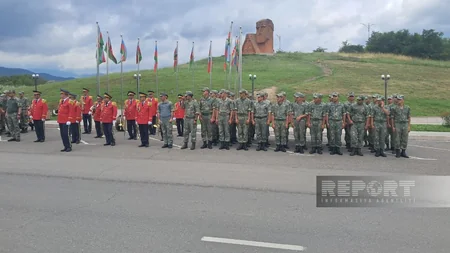 Khankandi hosting military march dedicated to Armed Forces Day