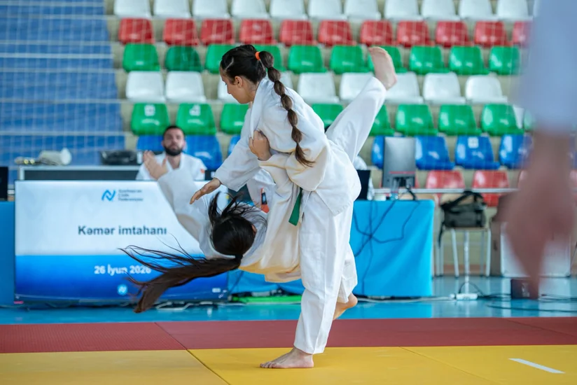 Qusarda 297 cüdoçu kəmər dərəcələri üzrə imtahan verib
