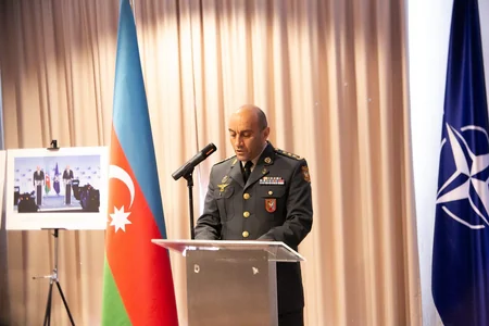 NATO-nun mənzil-qərargahında Azərbaycan Silahlı Qüvvələri Günü qeyd olunub