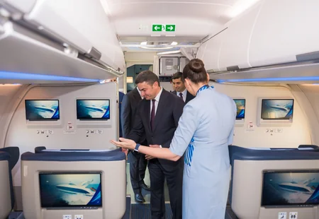 AZAL-ın ilk yeni nəsil Airbus A321neo təyyarəsi Bakıya çatıb