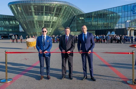 AZAL-ın ilk yeni nəsil Airbus A321neo təyyarəsi Bakıya çatıb