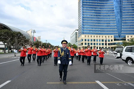 Military marches in Baku conclude