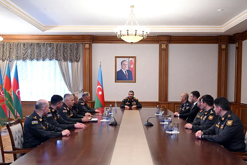 Müdafiə Nazirliyinin hərbçilərinə ali hərbi rütbələr təqdim edilib