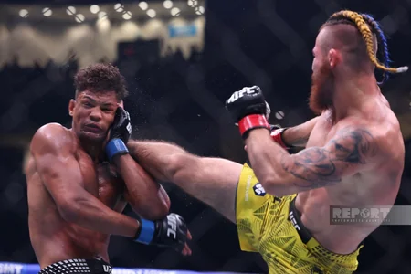 UFC Fight Night Baku: Türkiyə təmsilçisi Abdul Rahman Yahyaev nokautla qələbə qazanıb - YENİLƏNİB-5