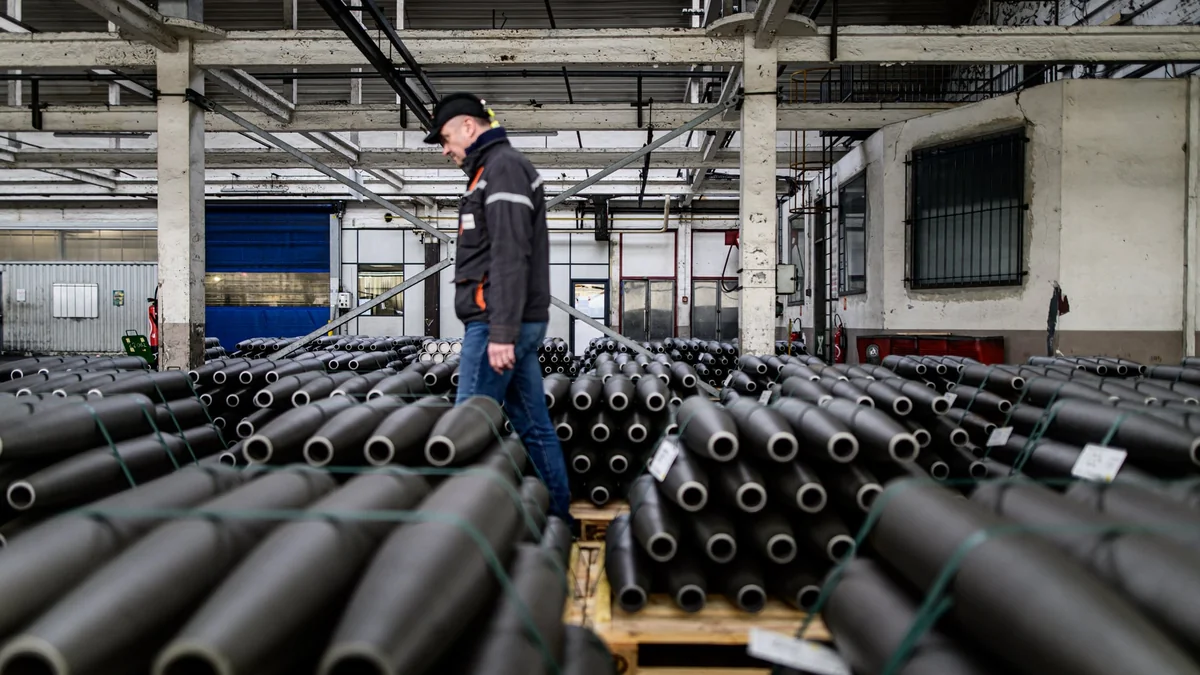 EU and Ukraine sign agreement to expand defence production